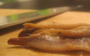 Acciughe salate condite