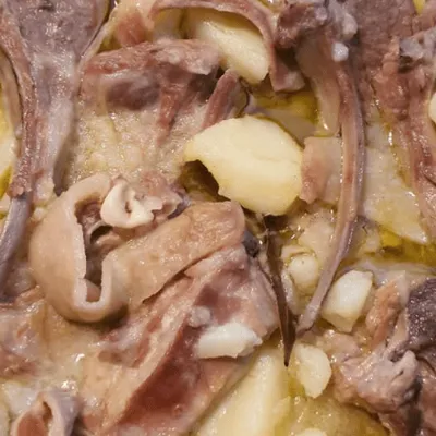 Agnello aggrassato