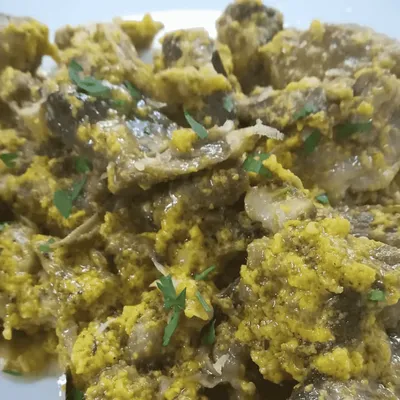Agnello in fricassea