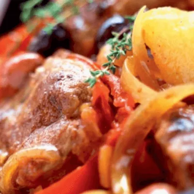 Agnello in umido con le patate