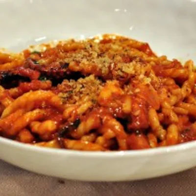 Busiate col sugo di polpo
