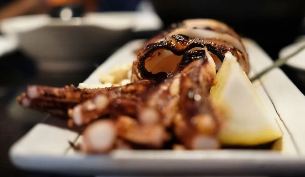 Calamari alla griglia panati