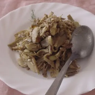 Carciofi al limone alla siciliana