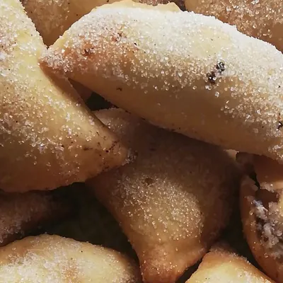 Cassatelle con la ricotta (cassateḍḍi)