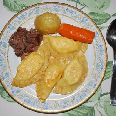 Cassatelle di ricotta in brodo