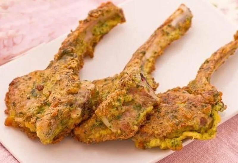 Costolette di agnello impanate