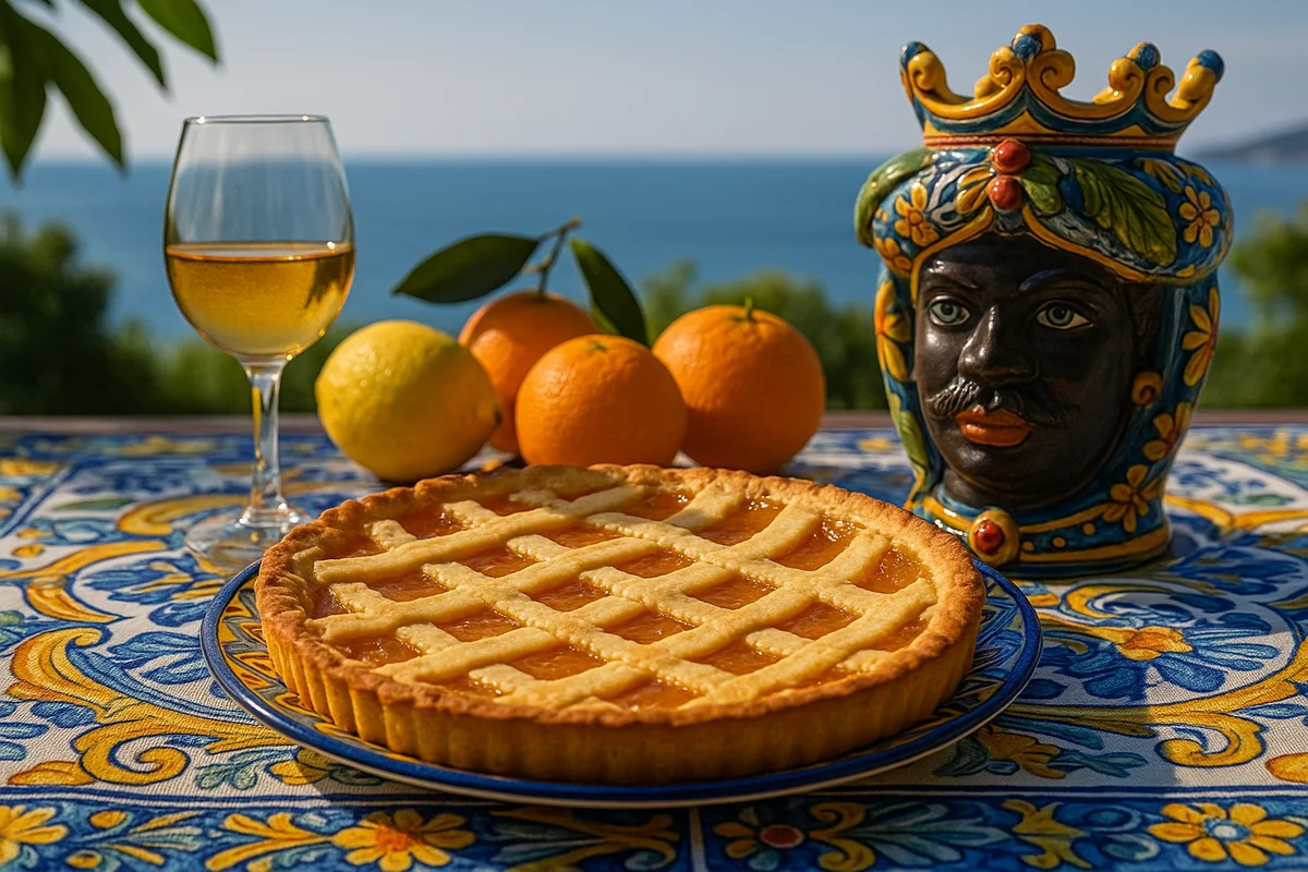 Crostata di agrumi