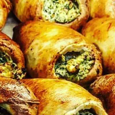 Fagottini con ricotta e spinaci