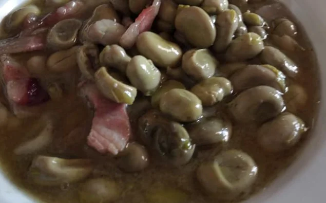 Fave al guanciale