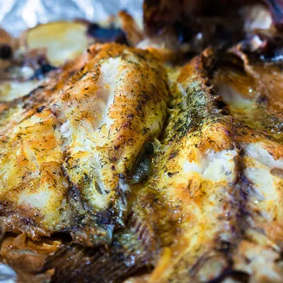 Filetti di sgombro in fricassea