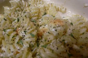 Fusilli al pesce spada affumicato