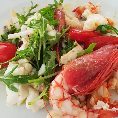 Insalata di aragosta e gamberoni alla siciliana: Sopraffina bontà