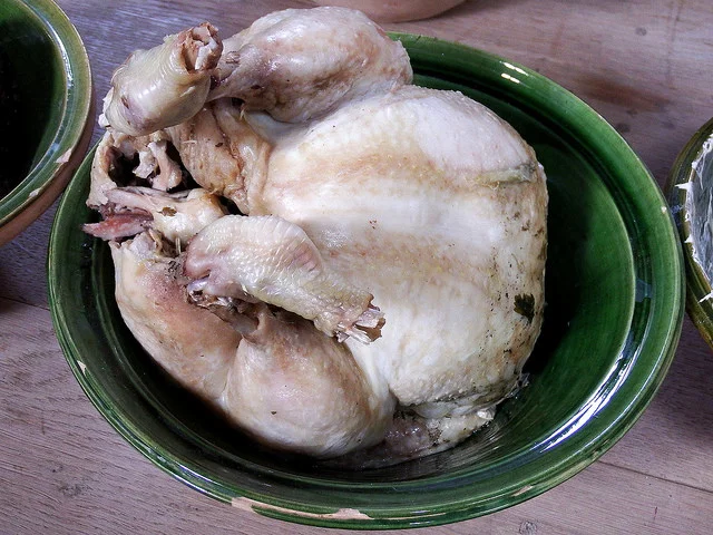 La carne di cappone