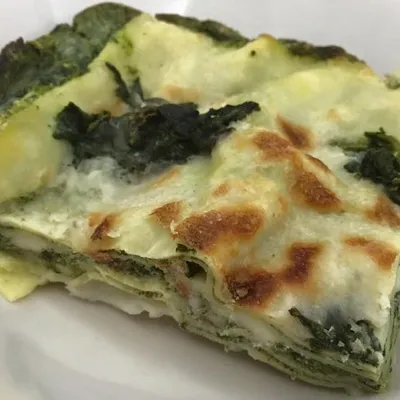 Lasagne con ricotta e spinaci