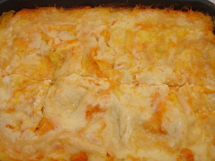 Lasagne con zucca e ricotta