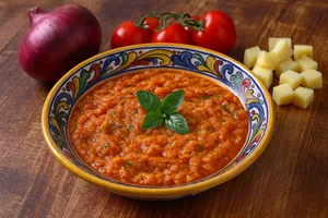 Ncancarancà — The Sicilian Fishermen’s Tomato and Melted Cheese Soup