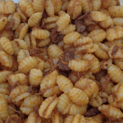 Pasta col ragù di pecora