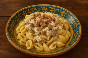 Pasta with Ricotta and Sausage: Quick and Flavorful Sicilian Recipe