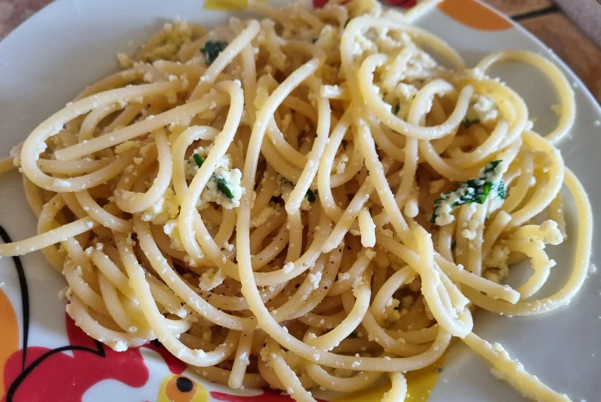 Pasta cû riquagghiu