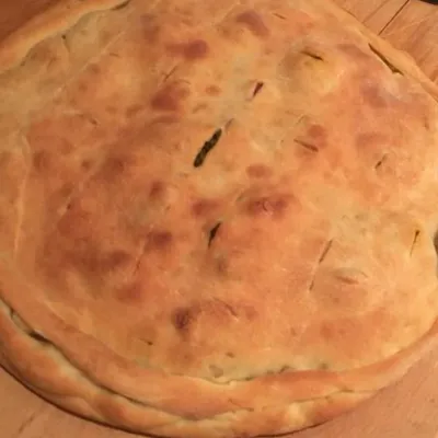 Pastizzu di Natale con le anguille
