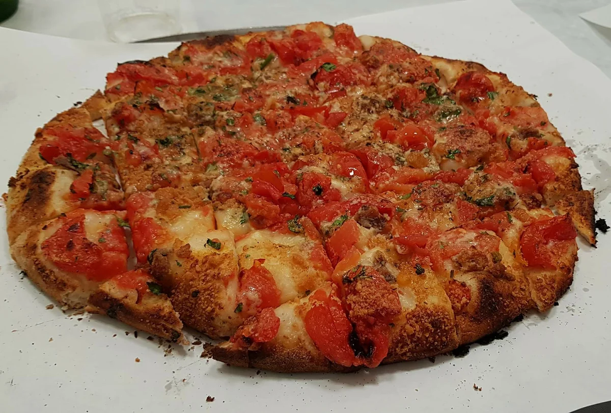 Pizza rianata trapanese