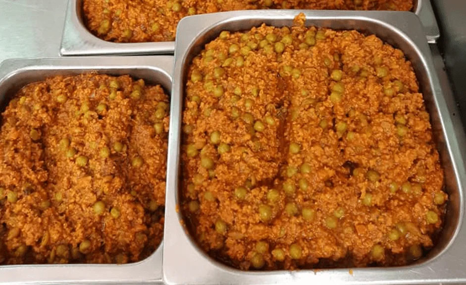 Ragù di tritato e piselli alla siciliana