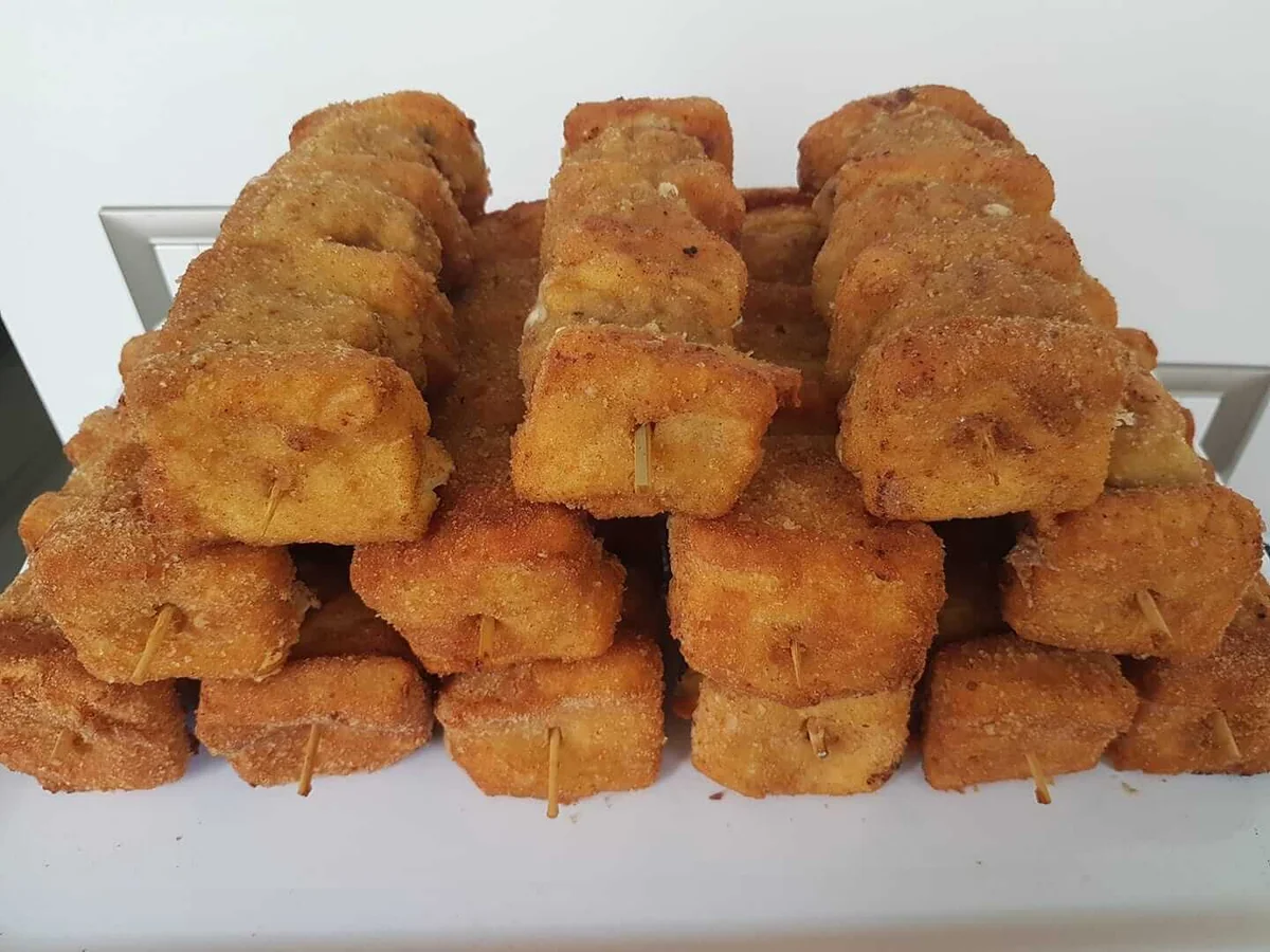 Spiedini fritti palermitani