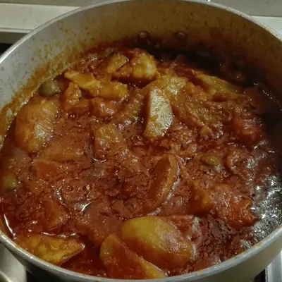 Stoccafisso â ghiotta alla messinese
