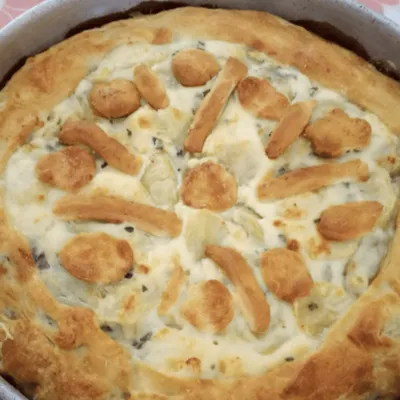 Torta di carciofi e patate